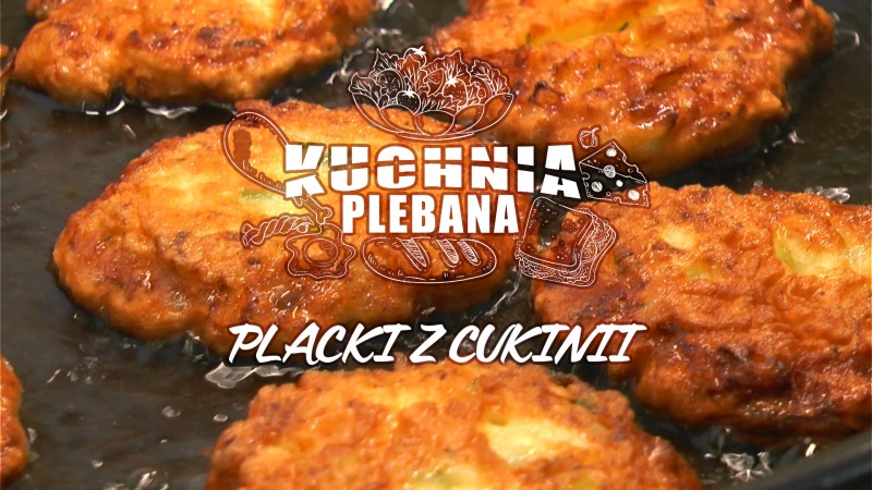 Kuchnia Plebana - Placki z cukinii.